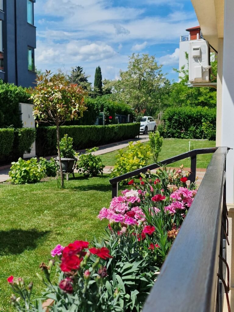 Bicycles available for guests at Ferano Beach Apartments, Nessebar