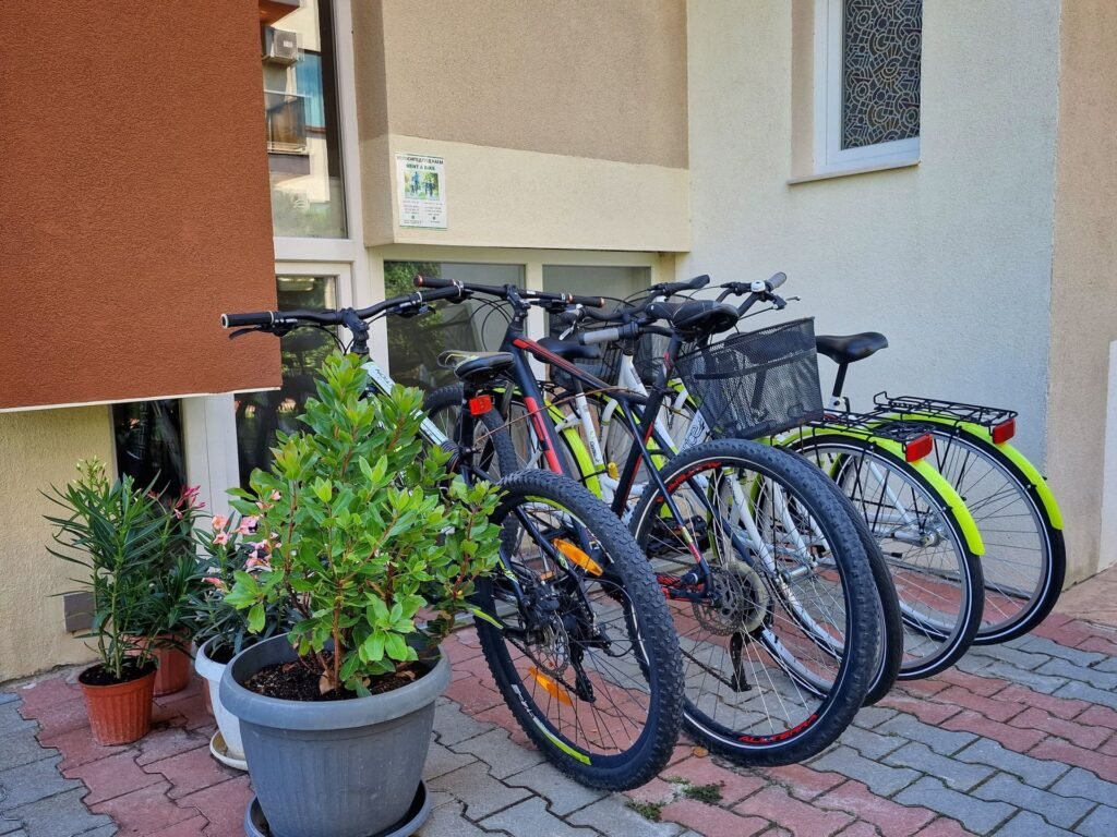 Overview of the Ferano Beach Apartments complex in Nessebar, Bulgaria